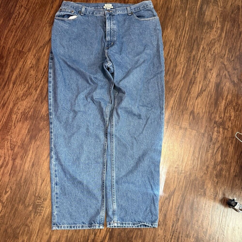 L.L. Bean Women's Straight Leg Jeans - Blue